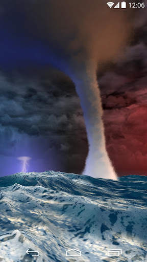 Sea Storm 3D Pro LWP screenshot 1