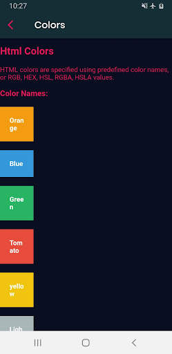 Html Programming App screenshot 4