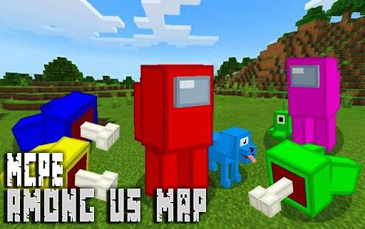 MCPE Mods about Among Us screenshot 1