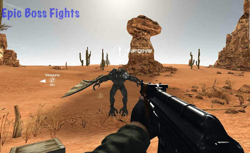Zombie Hunt: Dessert Contract screenshot 1