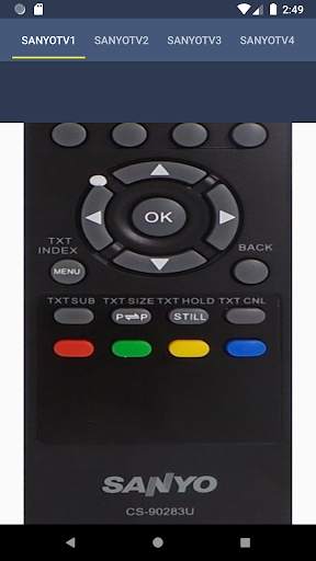 Remote Control For Sanyo TV screenshot 3