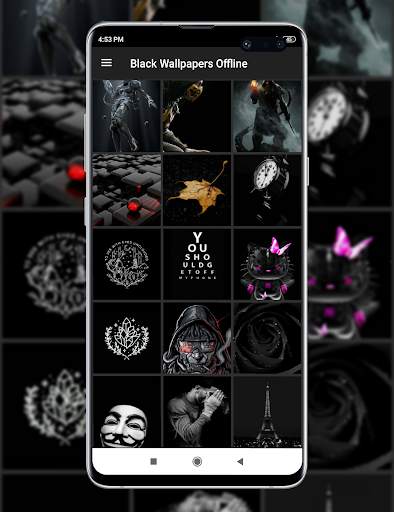 Black Wallpapers Offline screenshot 6
