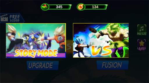 DBZ Super Fighters Battle screenshot 1