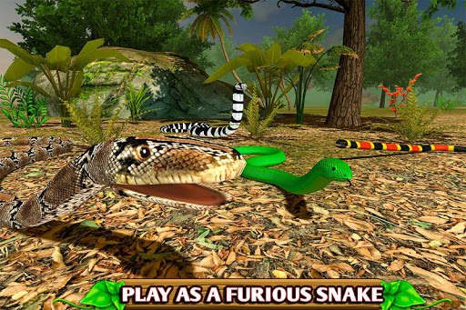 Simulator ular yang marah screenshot 13
