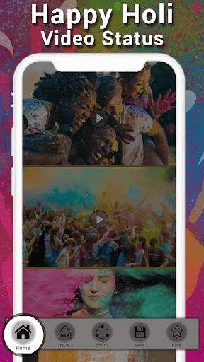 Holi Video Status screenshot 1