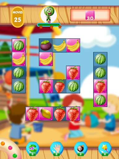 Fruit Mania Ellys Travel - Magic Garden Match 3 screenshot 5