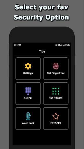Screen Lock Master - Multiple Lock Screen screenshot 1