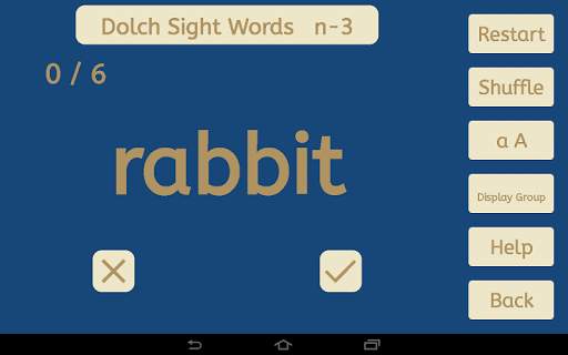 my reading words screenshot 2