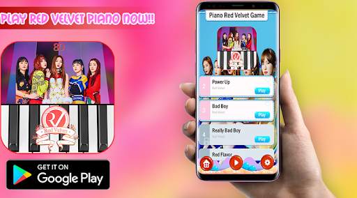 Piano Red Velvet Game : Really Bad Boy screenshot 1