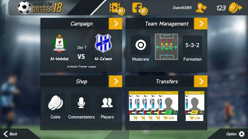 Golden Team Soccer 18 screenshot 6