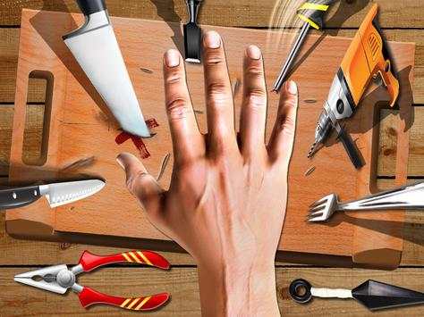 Finger Knife Hand Game Challenge screenshot 5