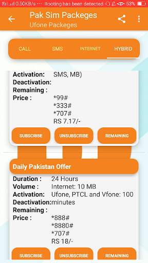 Pak Sim Packeges 2020 screenshot 2