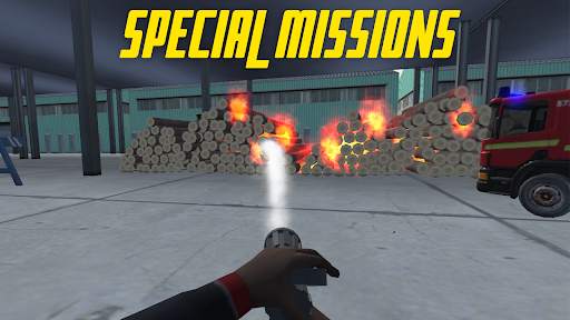 Fire Truck Driving Simulator screenshot 5