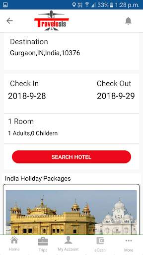 Travelosis - Flights, Hotels, Package & Bus screenshot 5