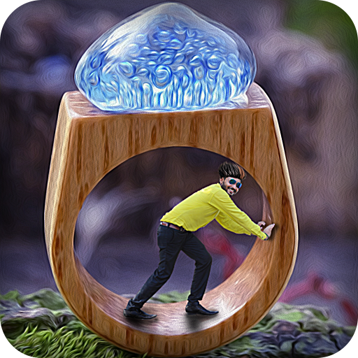 Ring Overlay Effect:Overlay foto Shattering Effect icon