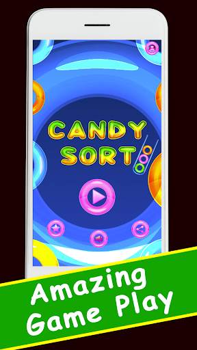 Candy Sort Color Puzzle Game screenshot 1