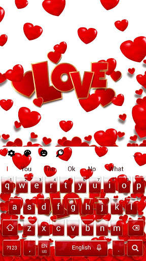 Love Heart Keyboard screenshot 1
