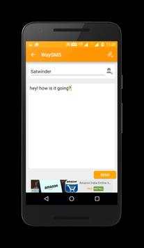 WaySMS (Free SMS) screenshot 3