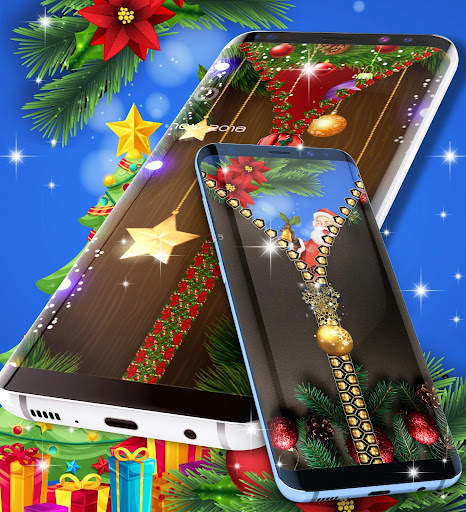 Christmas lock screen screenshot 2