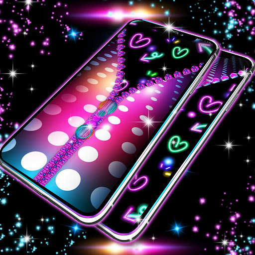 Neon zip locker screenshot 2
