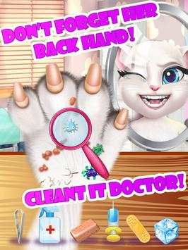 Talking Cats Hand Doctor - Hospital Game screenshot 3