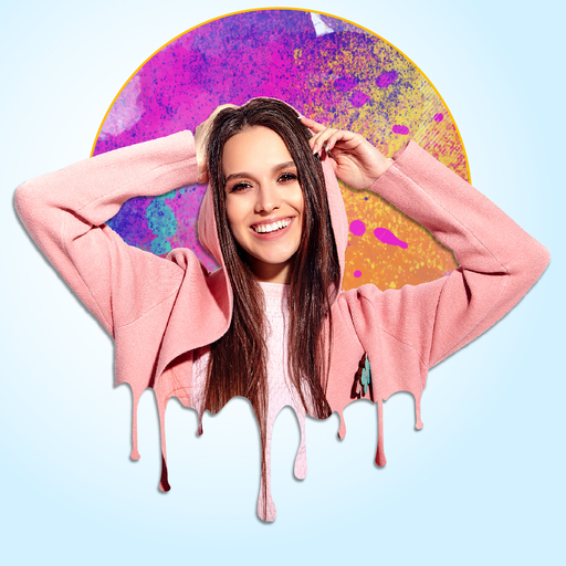 Drip Effect Photo Editor: Neon Effects Background icon