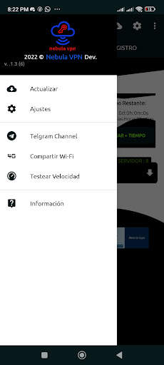 Nebula VPN screenshot 2