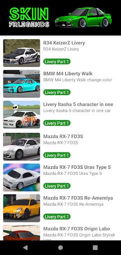 Skin FRLegends Livery Mod screenshot 7