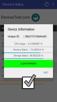 Device's status screenshot 5
