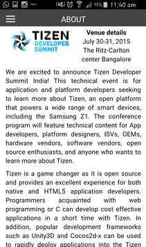 Tizen Dev Summit 2015 screenshot 4