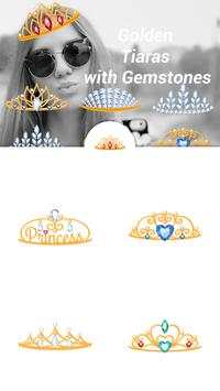 Golden Tiaras with Gemstones screenshot 3