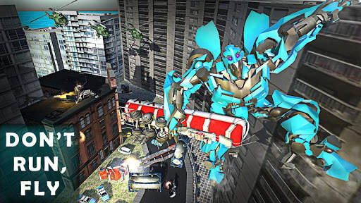 Robots & Shark Transformation Hunter War 3D screenshot 2