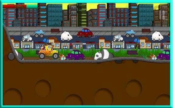 Super Sponge's Adventure  Speed racing Car screenshot 3