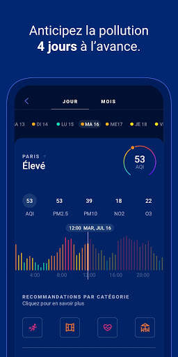 Plume Labs: pollution de l'air screenshot 4