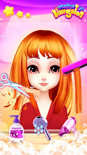 Magical Hair Salon: Girl Makeover screenshot 4