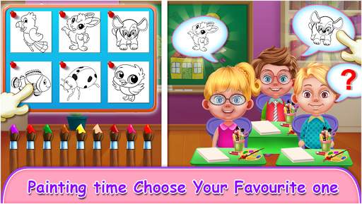 My School Teacher Classroom Fu screenshot 2