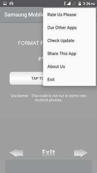 Mobile Codes For Samsung screenshot 2