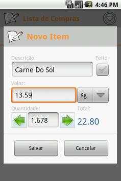 Fast Shop List screenshot 1