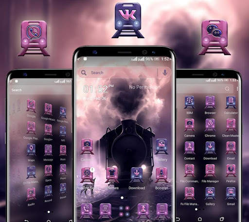 Old Train Launcher Theme screenshot 4