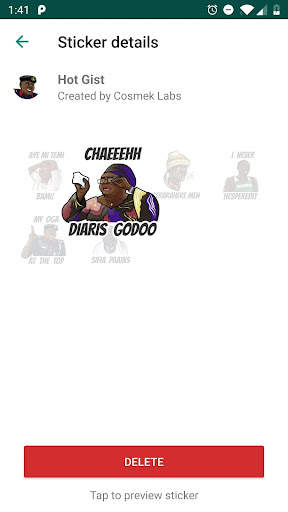 Hot Gist Stickers - Naija WAStickerApps screenshot 3
