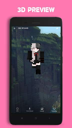 Girls - Skins for Minecraft PE screenshot 7