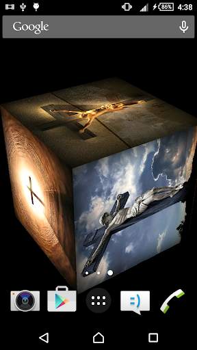 3D Holy Cross Live Wallpaper screenshot 1