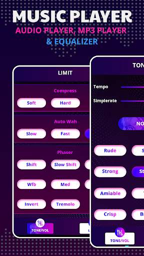 Music Player Audio Player, Mp3 player & Equalizer screenshot 1