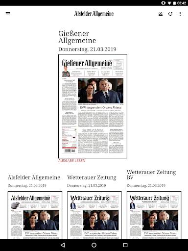 AAZ ePaper screenshot 4