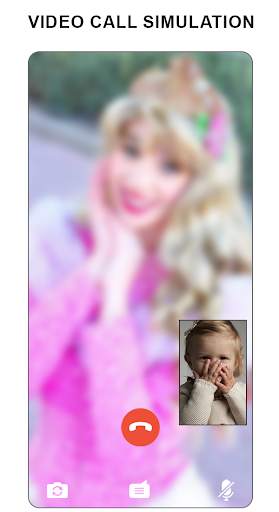 Fake Call Simulator For Princess screenshot 2