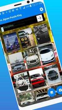 Cars Jigsaw Puzzle King screenshot 1
