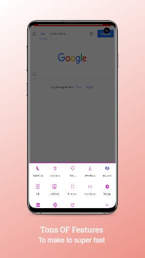 Texter Browser : Browser app for android скриншот 4
