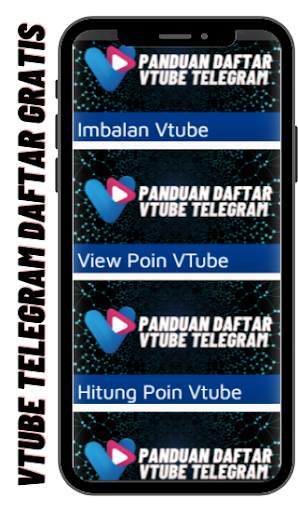 Tips Vtube Terbaru Telegram Cara Cepat Daftar screenshot 2