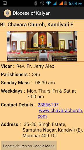 Diocese of Kalyan screenshot 3