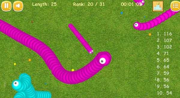 Snake Zone Worm Crawl screenshot 2